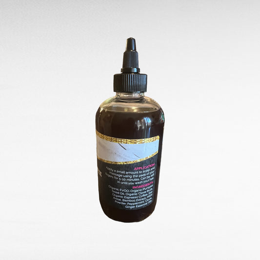 Fast Growth Hair Oil, Clove, Coffee & Fenugreek, Slow To Grow Hair Oil, Dandruff, Itchy Scalp