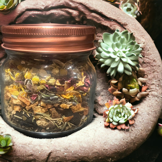 Ayurvedic Organic Herbal Tea Rinse/ Hair Oil Blend