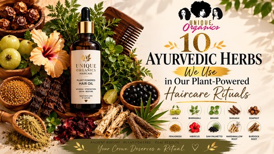 10 Ayurvedic Herbs We Use in Our Plant-Powered Haircare Rituals