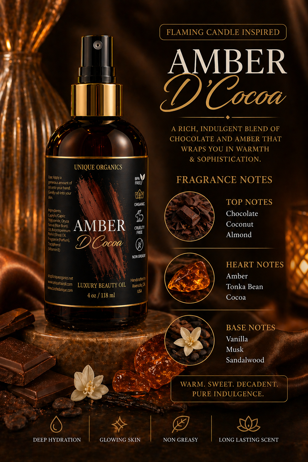Velvet Skin Luxury Body Oil