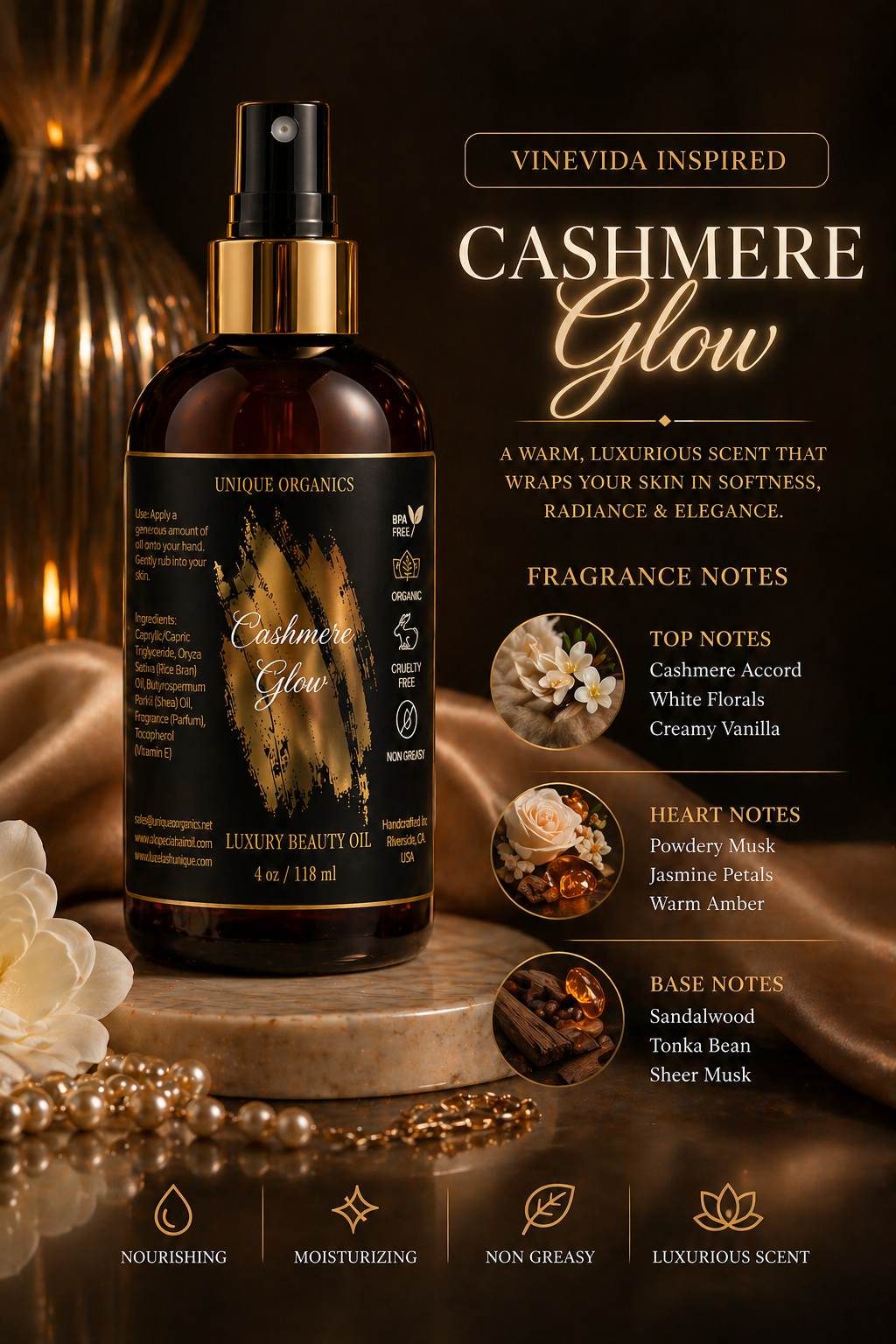 Velvet Skin Luxury Body Oil