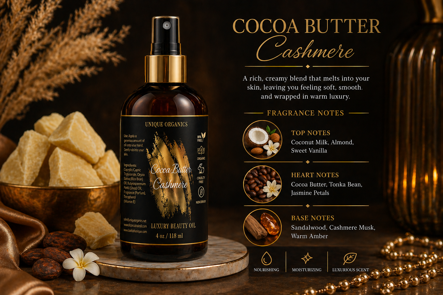 Velvet Skin Luxury Body Oil