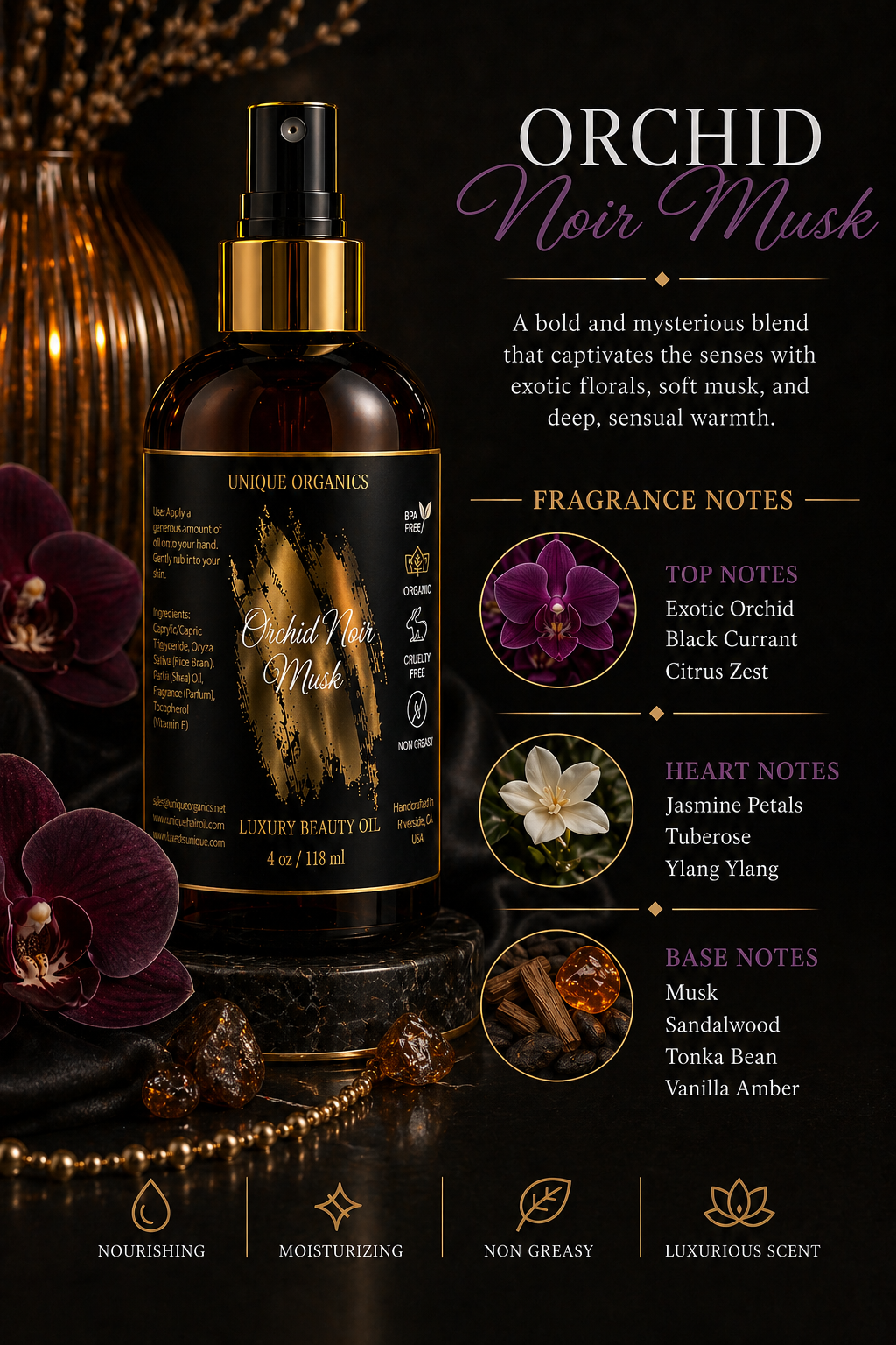Velvet Skin Luxury Body Oil