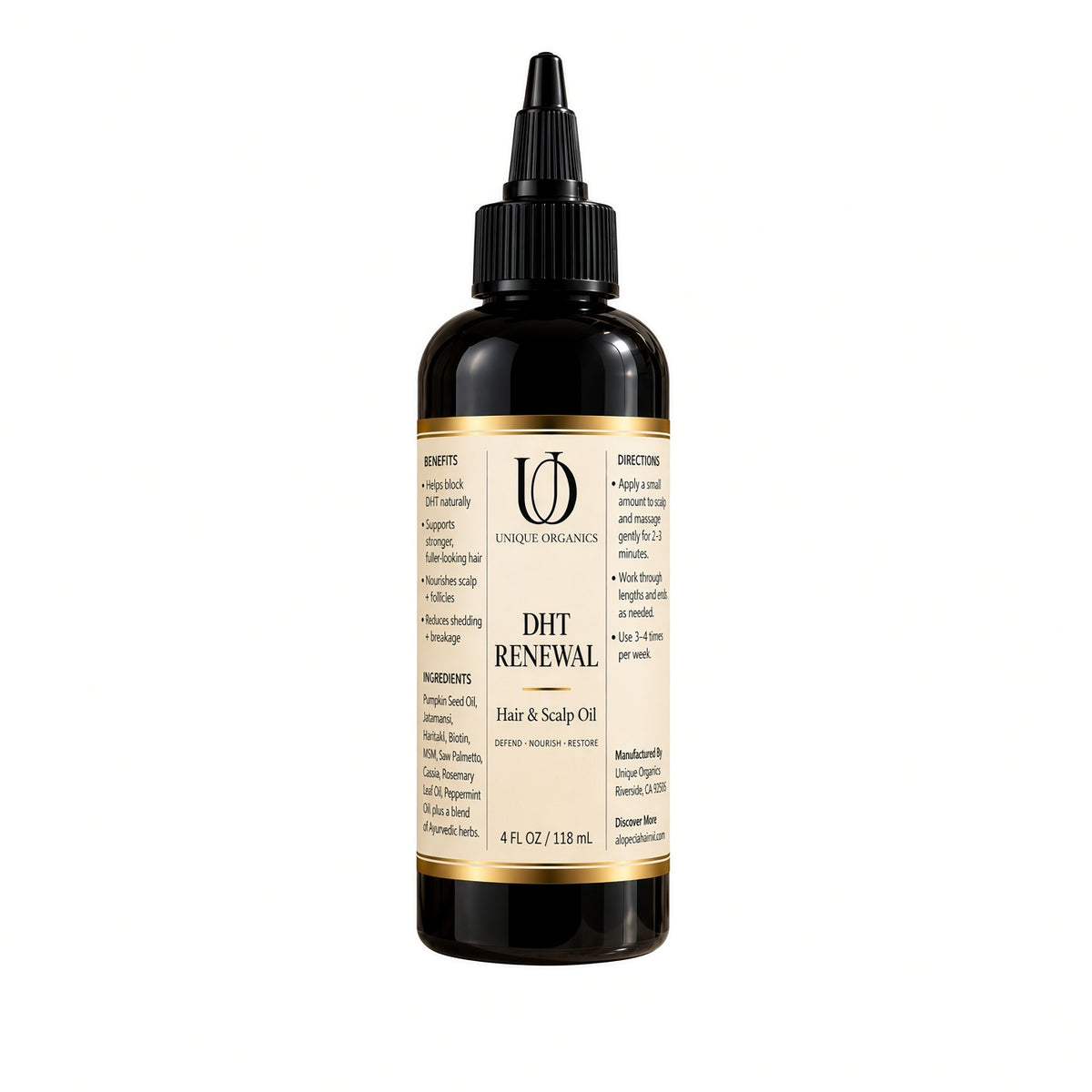 DHT Renewal | Botanical Scalp + Hair Oil