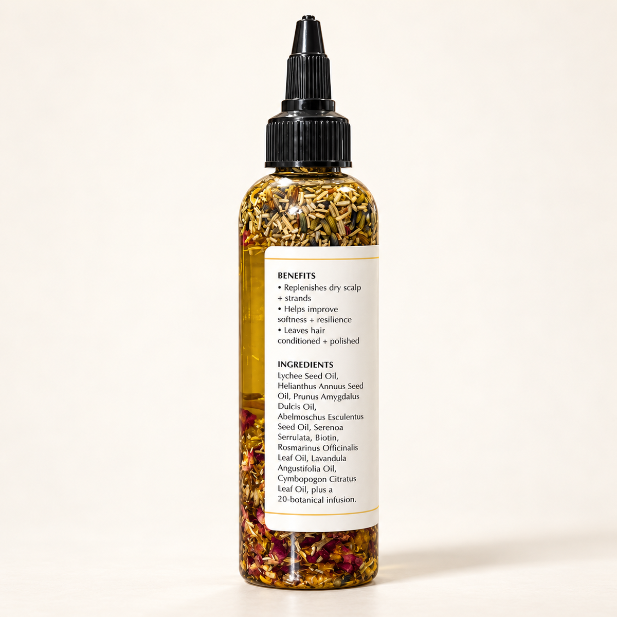 BOTANICAL FUSION No. 20 Concentrated Scalp + Hair Oil 4 oz.