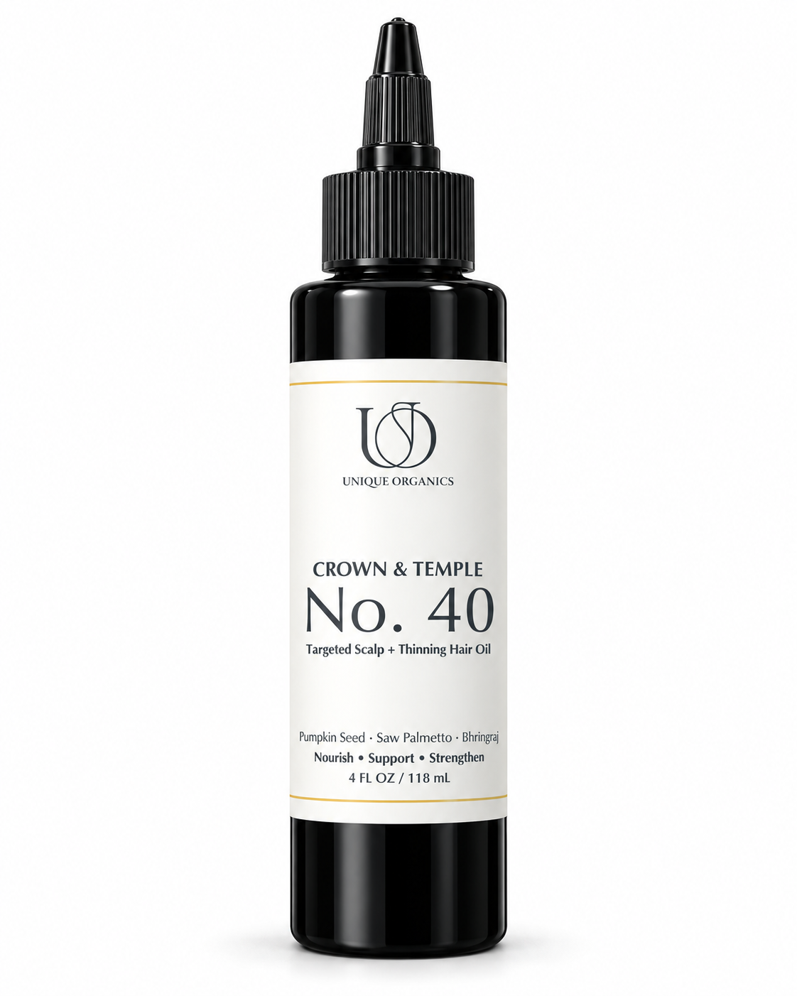 Crown & Temple No. 40 | Targeted Scalp + Thinning Hair Oil