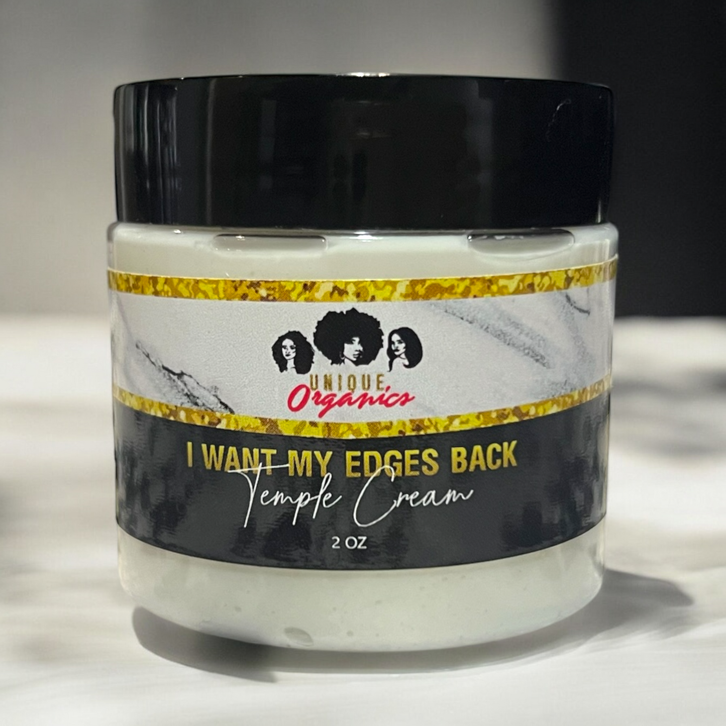 Edge Growth Cream, Balding, Thinning & Damaged Edges, Hairline Cream, Follicle Stimulation