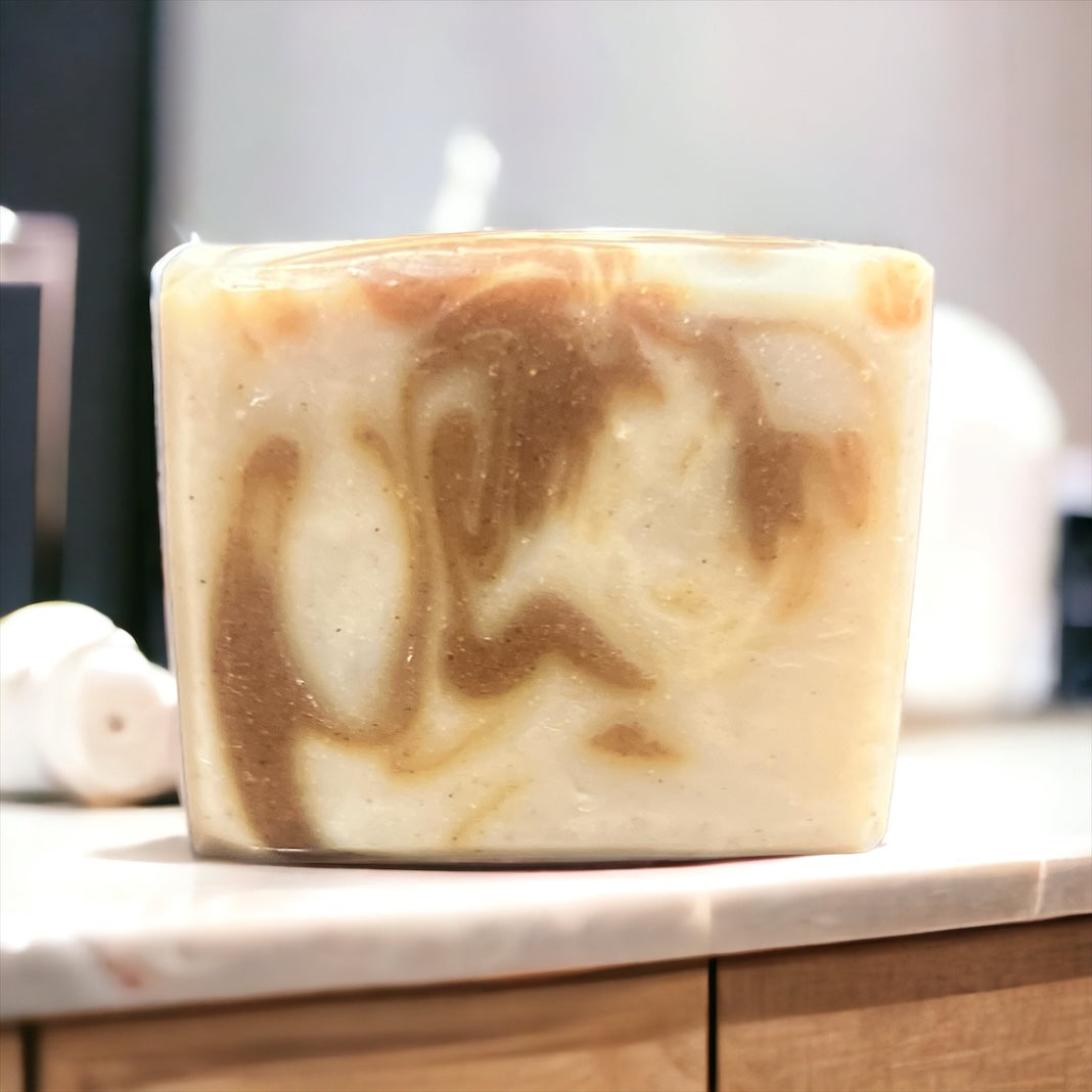 "Golden Radiance” Sea Moss and Turmeric Nourishing Face Soap