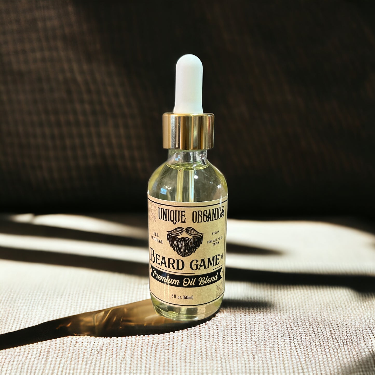 Beard Game Conditioning Growth Oil, Softens and Nourishes Dry Beards and Skin