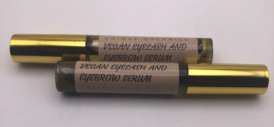 Vegan Eyelash and Eyebrow Growth Serum - Unique Organics  Haircare