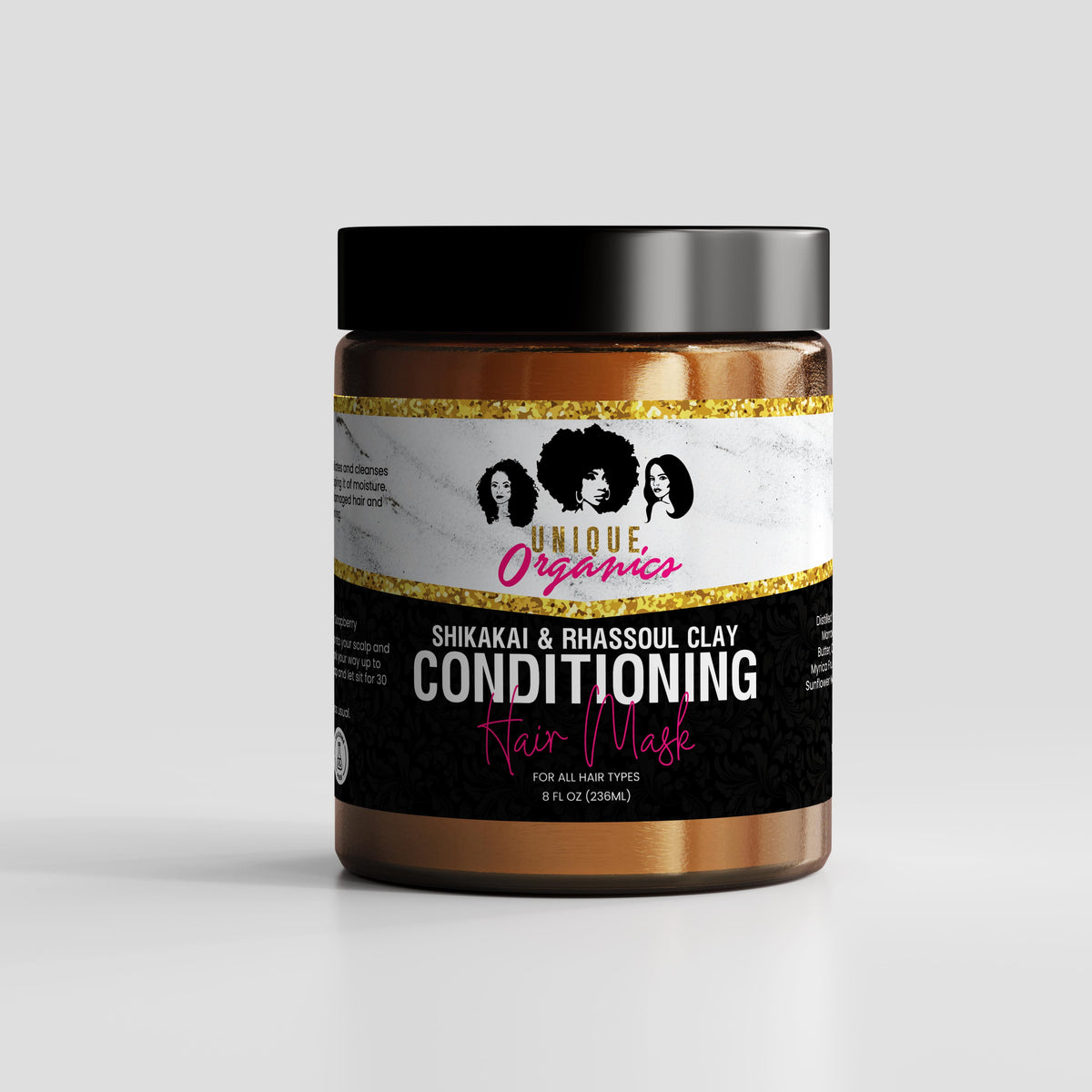 SILK + CLAY Hair Mask / Deep Conditioning Treatment